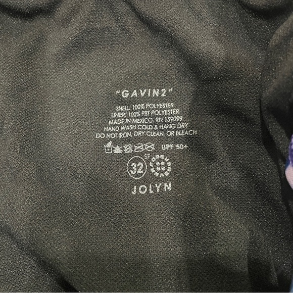 NWT Jolyn Gavin 2 Swim Onesie Size 32 - Picture 7 of 9